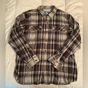 Men’s Columbia Flannel Button Down